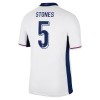 Maglia ufficiale Inghilterra Stones 5 Casa Euro 2024 per Uomo